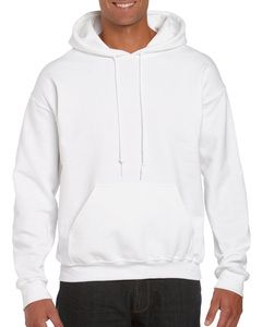 Gildan 18500 - Adult Heavy Blend™ Hooded Sweatshirt White