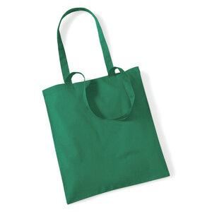 Westford Mill WM101 - Promo shoulder tote Kelly Green