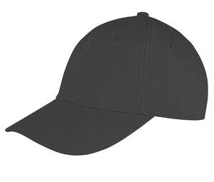 Result RC081 - Memphis Brushed Cotton Low Profile Cap Black