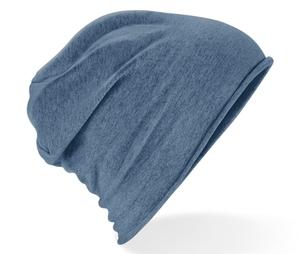 BEECHFIELD BF361 - Jersey Beanie Denim Blue