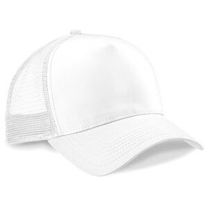 Beechfield BF640 - Half Mesh Trucker White/White