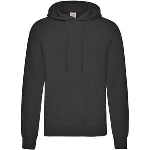 Fruit of the Loom SC270 - Hooded Sweat (62-208-0) Black