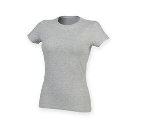 Skinnifit SK121 - The Feel Good T Women Heather Grey