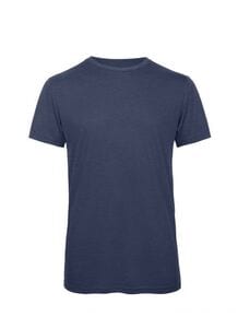 B&C BC055 - TM055 Tri-Blend Men Heather Navy