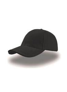 Atlantis AT003 - 6-panel sandwich cap Black/Black