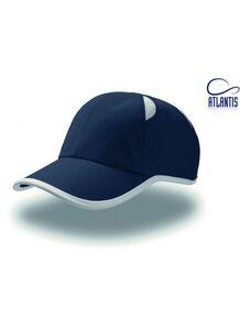 Atlantis AT066 - Sports 6-panel cap Navy/White