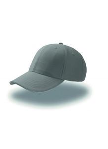 Atlantis AT094 - 6-panel cap with sandwich visor Grey/White