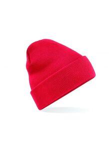 Beechfield BF045 - Beanie with Flap Bright Red