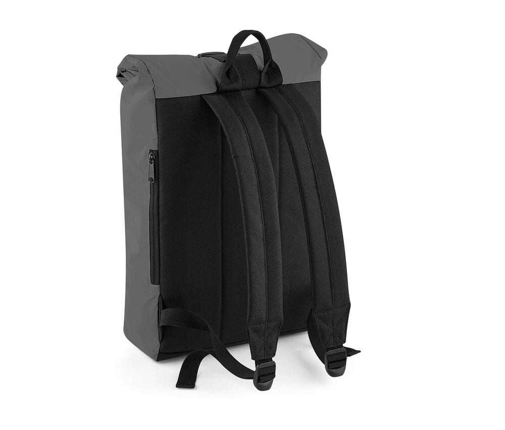 BagBase BG138 - Reflective roll-top backpack