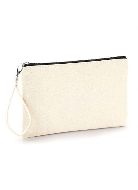 Westford mill WM520 - Canvas Wristlet Pouch