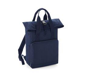 Bag Base BG118 - TWIN HANDLE ROLL-TOP BACKPACK Navy Dusk