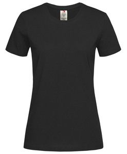 Stedman STE2620 - Organic  T-shirt Crewneck Classic-T for women Black Opal