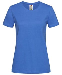 Stedman STE2620 - Organic  T-shirt Crewneck Classic-T for women Bright Royal