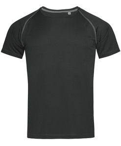 Stdman STE8030 - Crew neck T-shirt for men Stedman - ACTIVE TEAM  Black Opal