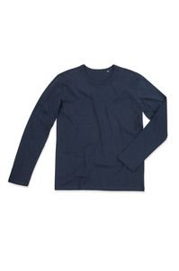 Stedman STE9040 - T-shirt Crewneck Morgan LS for him Marina Blue