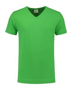 Lemon & Soda LEM1264 - T-shirt V-neck cot/elast SS for him Lime