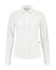 Lemon & Soda LEM3912 - Shirt Twill LS for her White