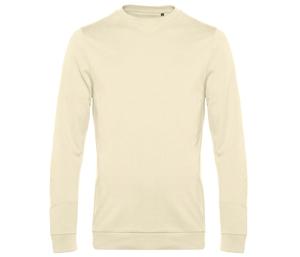 B&C BCU01W - Round Neck Sweatshirt # Pale Yellow
