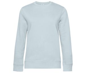 B&C BCW01Q - Straight Sleeve Sweatshirt 280 QUEEN Pure Sky