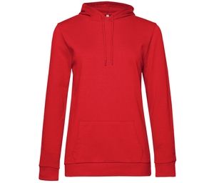 B&C BCW04W - Hoodie # woman Red