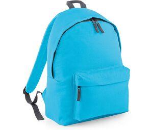 Bag Base BG125J - Modern children's backpack Surf Blue/ Graphite grey