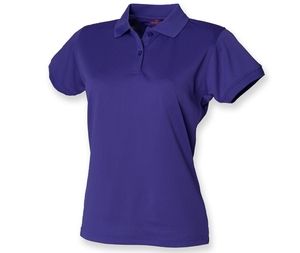 Henbury HY476 - Breathable women's polo shirt Bright Purple