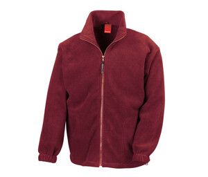 Result RS036 - Full Zip Active Fleece Jacket Burgundy