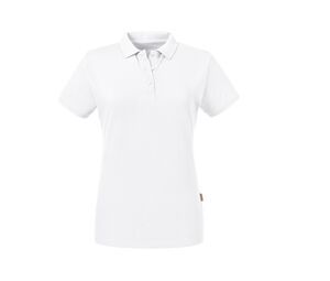 RUSSELL RU508F - Polo organique femme White