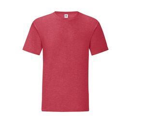 Fruit of the Loom SC150 - Iconic T Men Heather Red