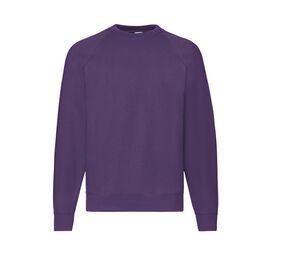 Fruit of the Loom SC260 - Raglan Sweat (62-216-0) Purple