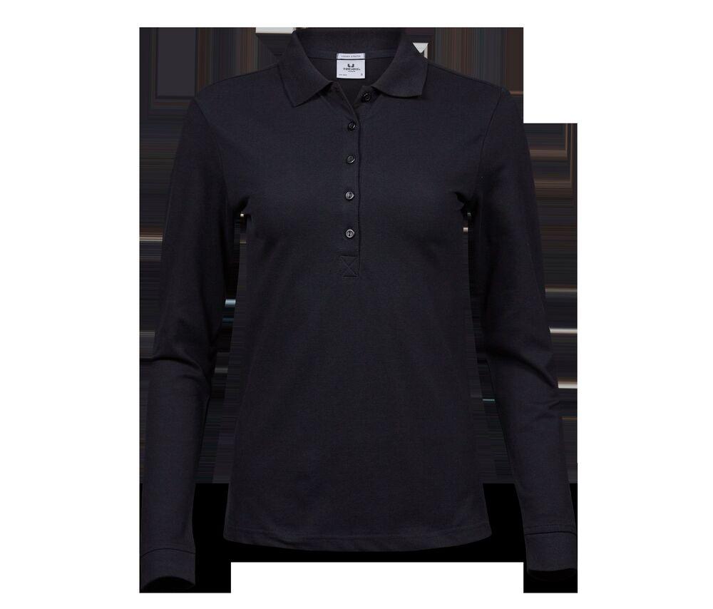 Tee Jays TJ146 - Womens luxury stretch long sleeve polo