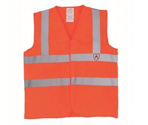 Yoko YK100R - Flame retardant safety jacket Hi Vis Orange