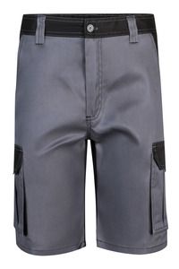 Velilla 103021B - TWO-TONE SHORTS Grey/Black