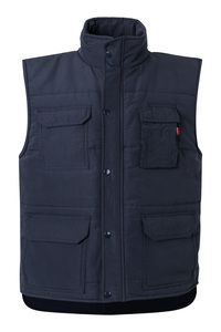 Velilla 108 - PADDED VEST Navy Blue