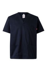 Velilla 535206S - STRETCH SCRUB TOP Navy Blue