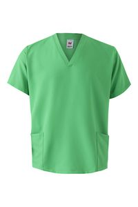 Velilla 535207 - MICROFIBER SCRUB TOP Emerald Green