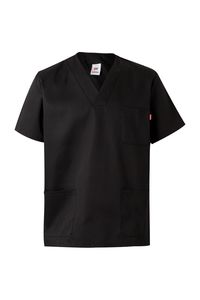 Velilla 589 - SCRUB TOP Black