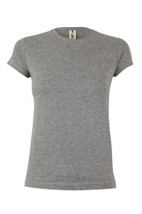 Mukua MK170CV - WOMEN'S SHORT SLEEVE T-SHIRT Heather Grey