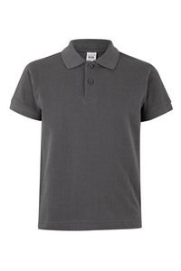 Mukua PS200KC - KIDS SHORT SLEEVE POLO Dark Grey