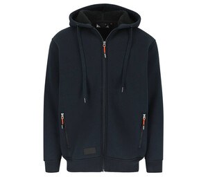 HEROCK HK370 - Water-repellent zip-up hoodie Navy