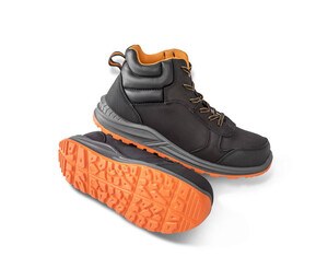 RESULT RS459X - Lightweight unisex safety boots Black / Grey / Orange