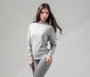 Build Your Brand BY025 - Sweat lightweight crew neck woman